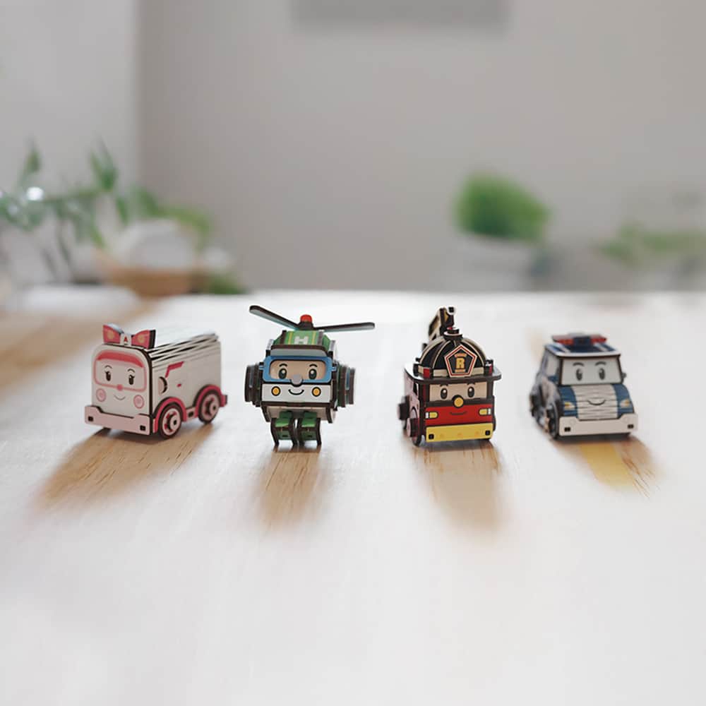 【eavo 手半屋】迷你拼拼車-救援小英雄