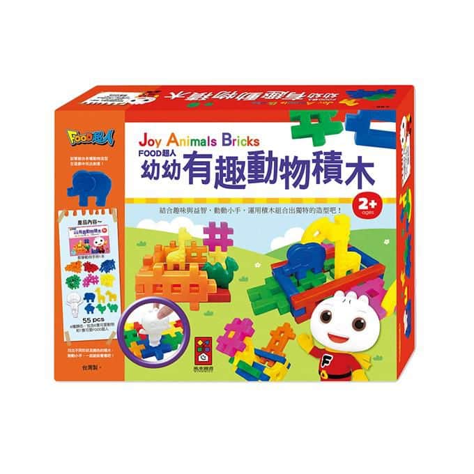 幼幼有趣動物積木－FOOD超人