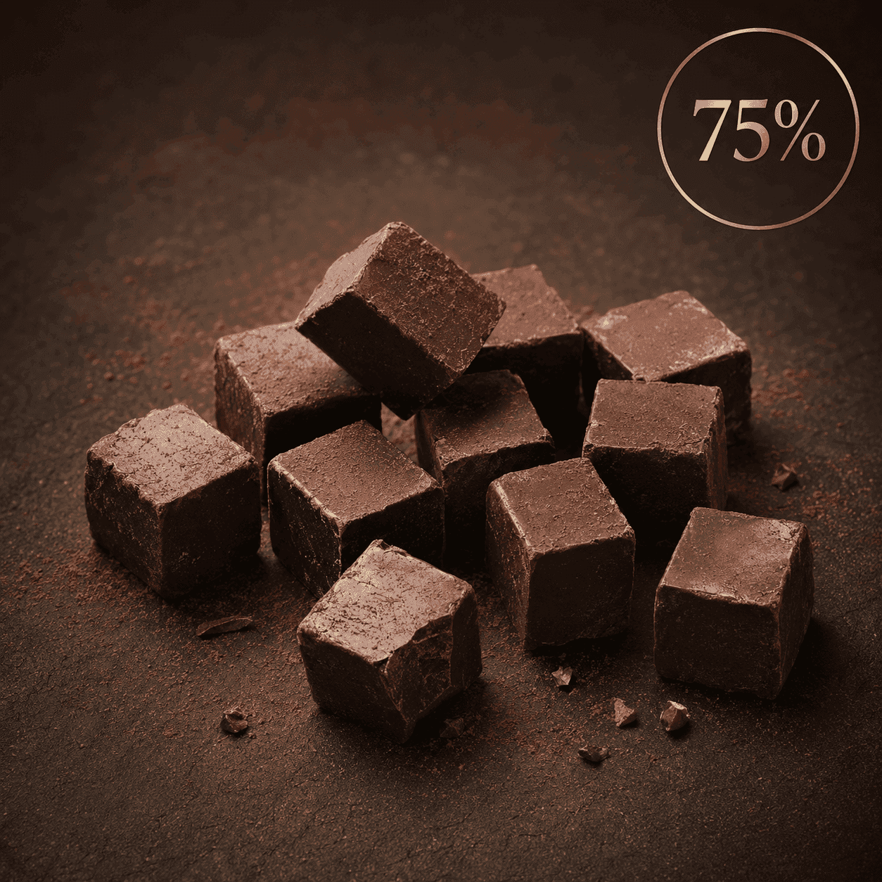 75%巧克力磚