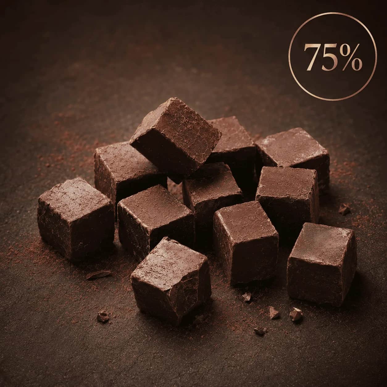 75%巧克力磚