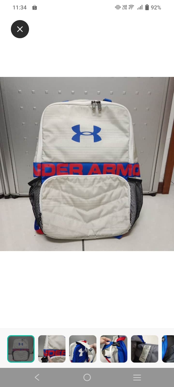 Under Armour 正反2用運動後背包