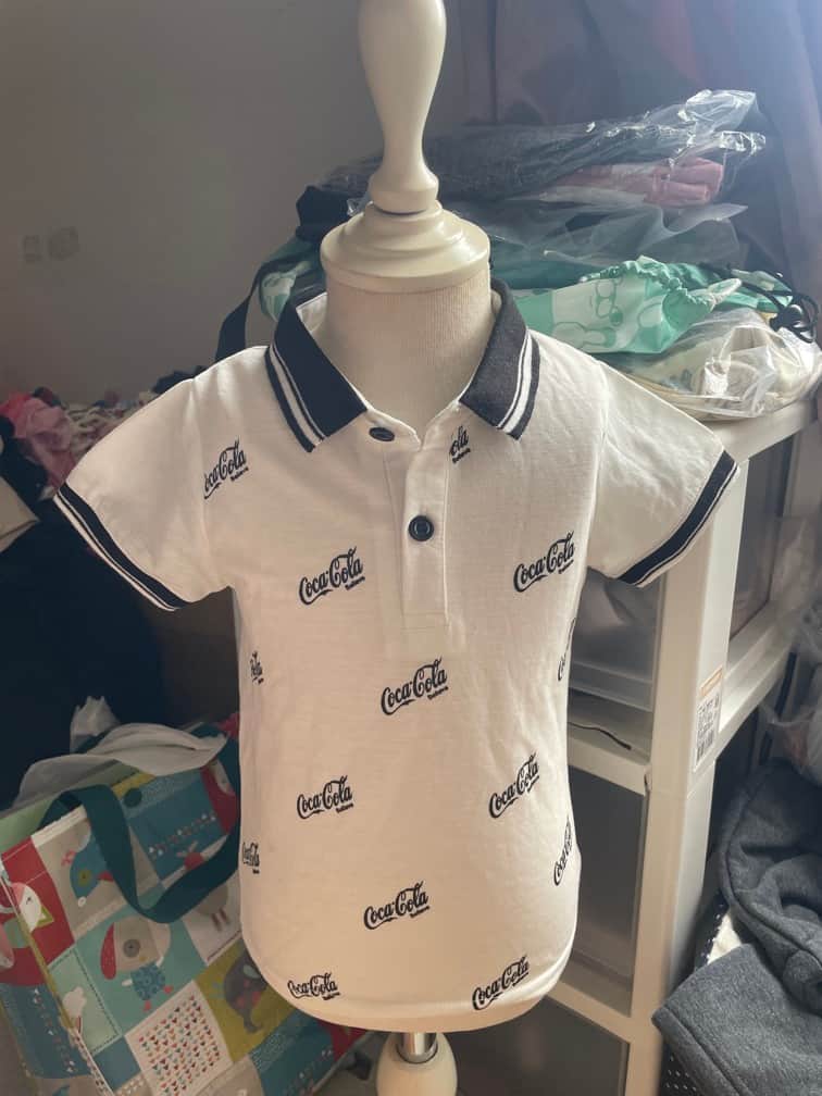 兒童短袖POLO衫