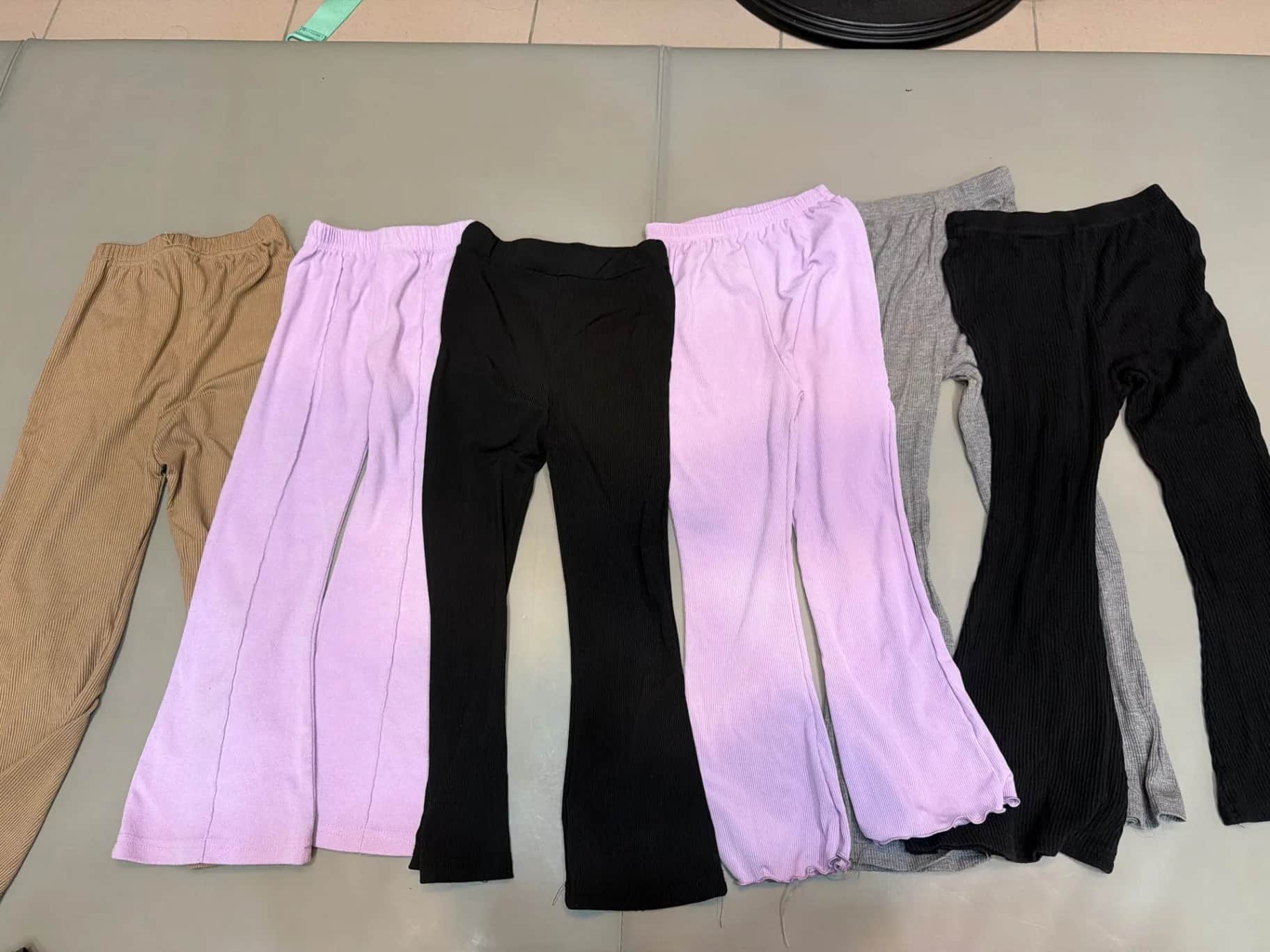 女孩120夏天防蚊喇叭褲