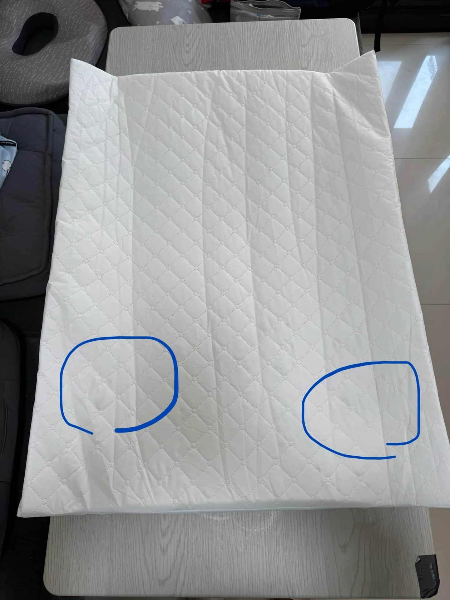 PEVA3D防水軟墊（DIDI尿布檯用）