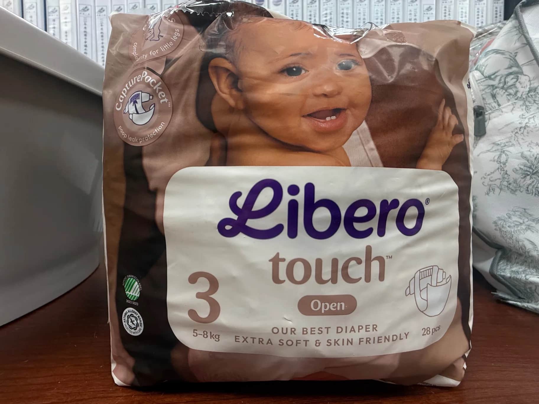 Libero Touch 麗貝樂 嬰兒紙尿褲 3號 (5-8kg)