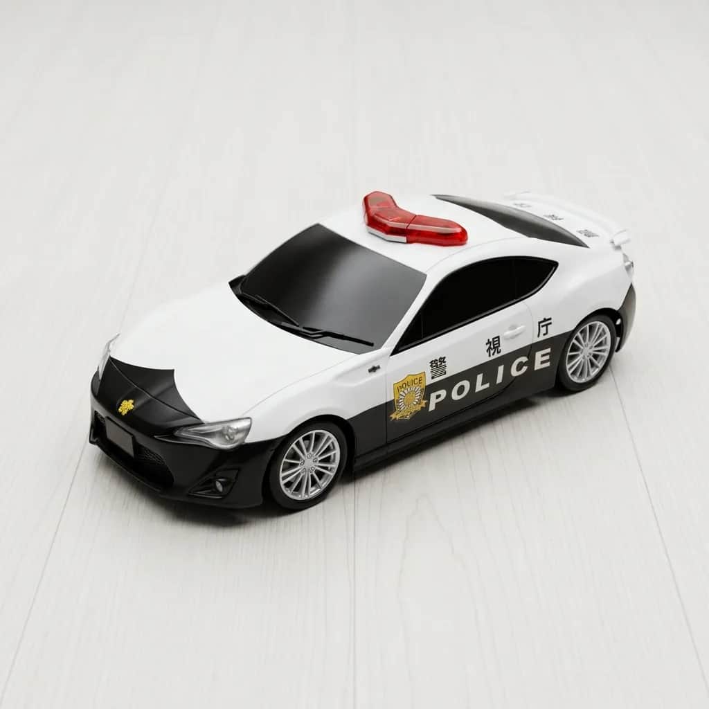 TOMICA 警車收納盒（Toyota 86 大警車） ── $ 450