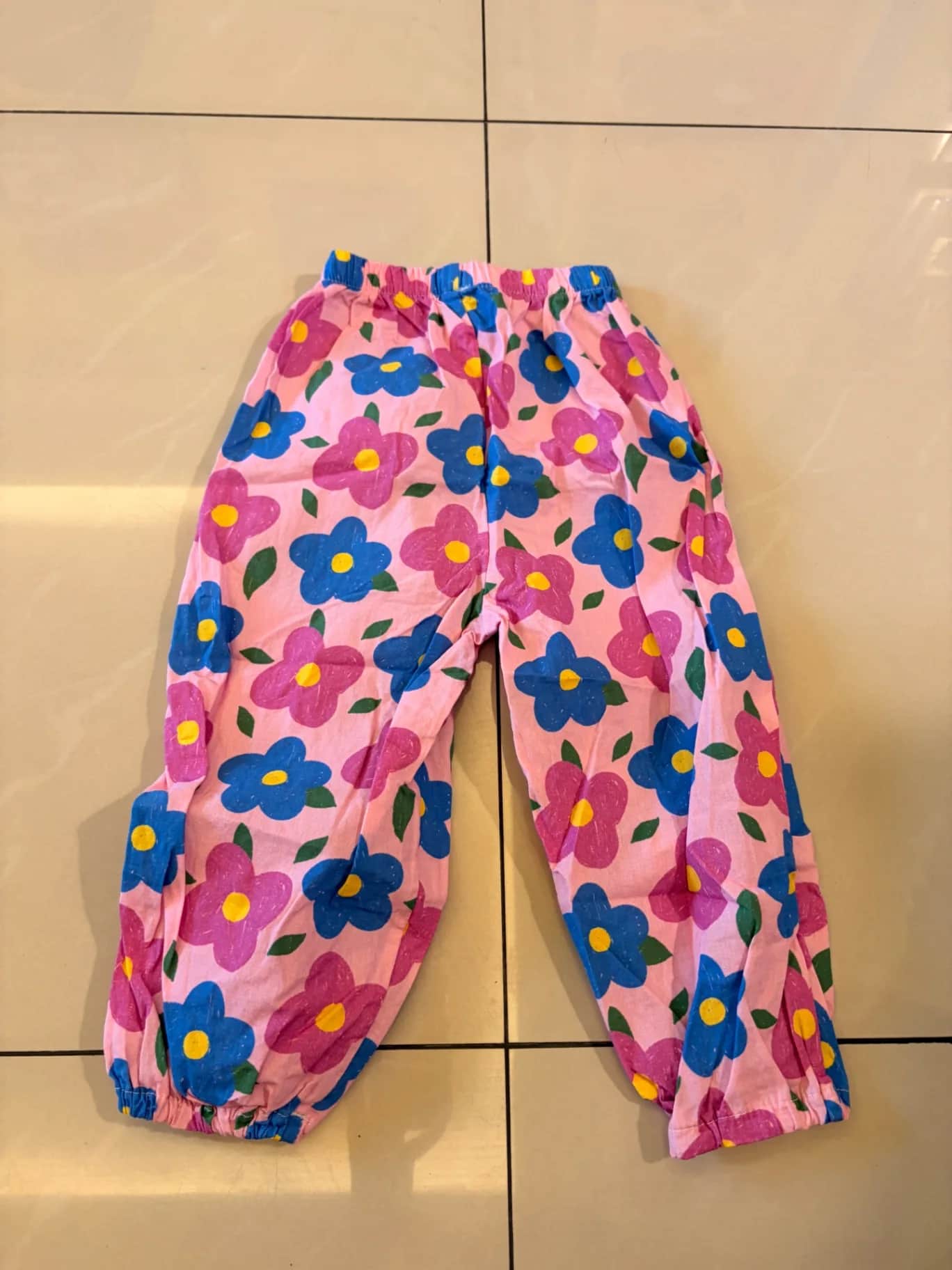 小花防蚊褲