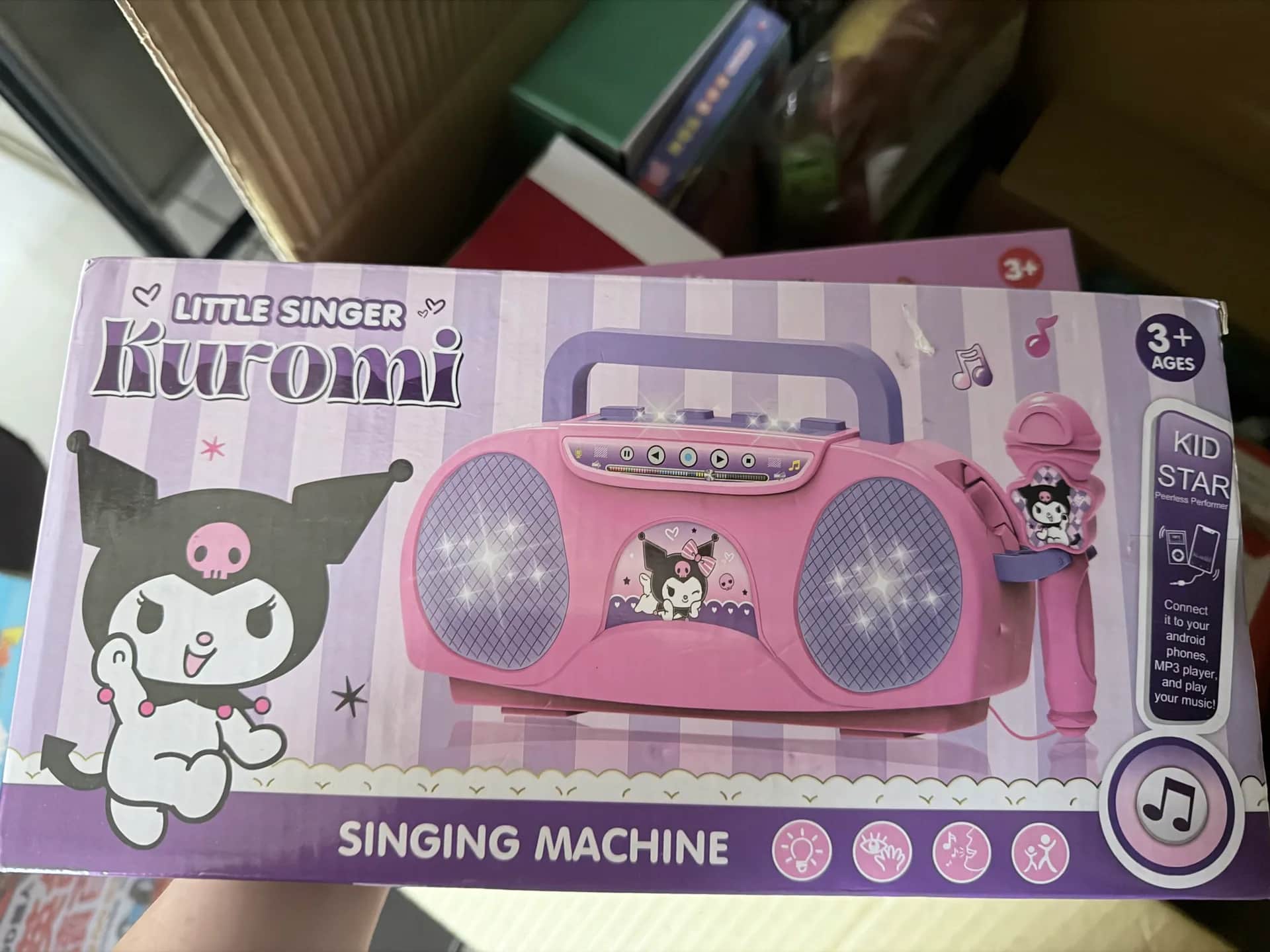 Little Singer Kuromi 兒童卡拉OK唱歌機