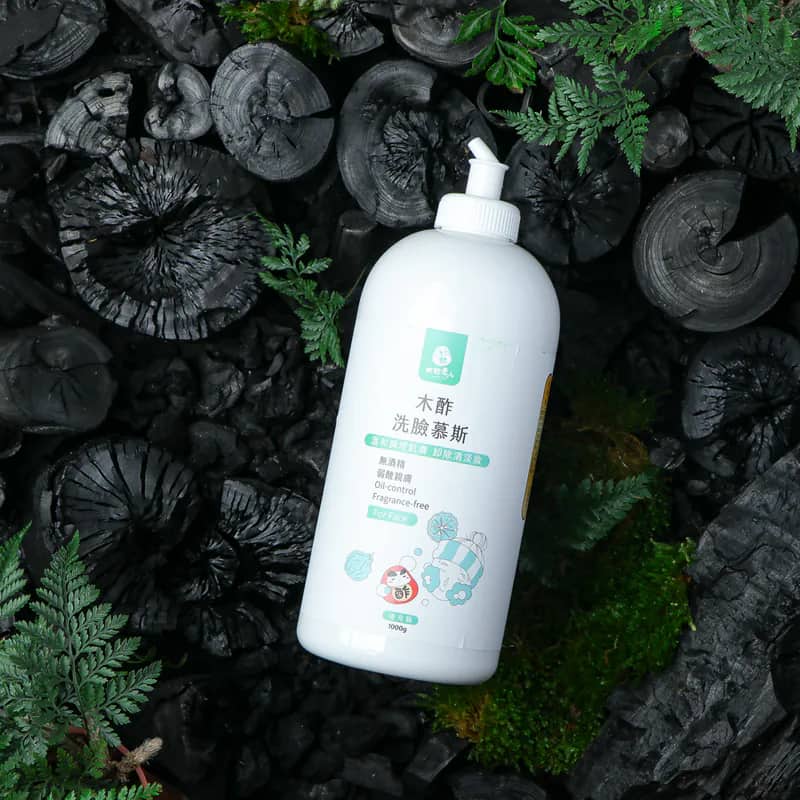 木酢洗臉慕斯 1000 mL(附贈空瓶)