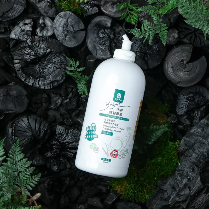 木酢洗碗慕斯 1000ml(贈450mL慕斯空瓶)