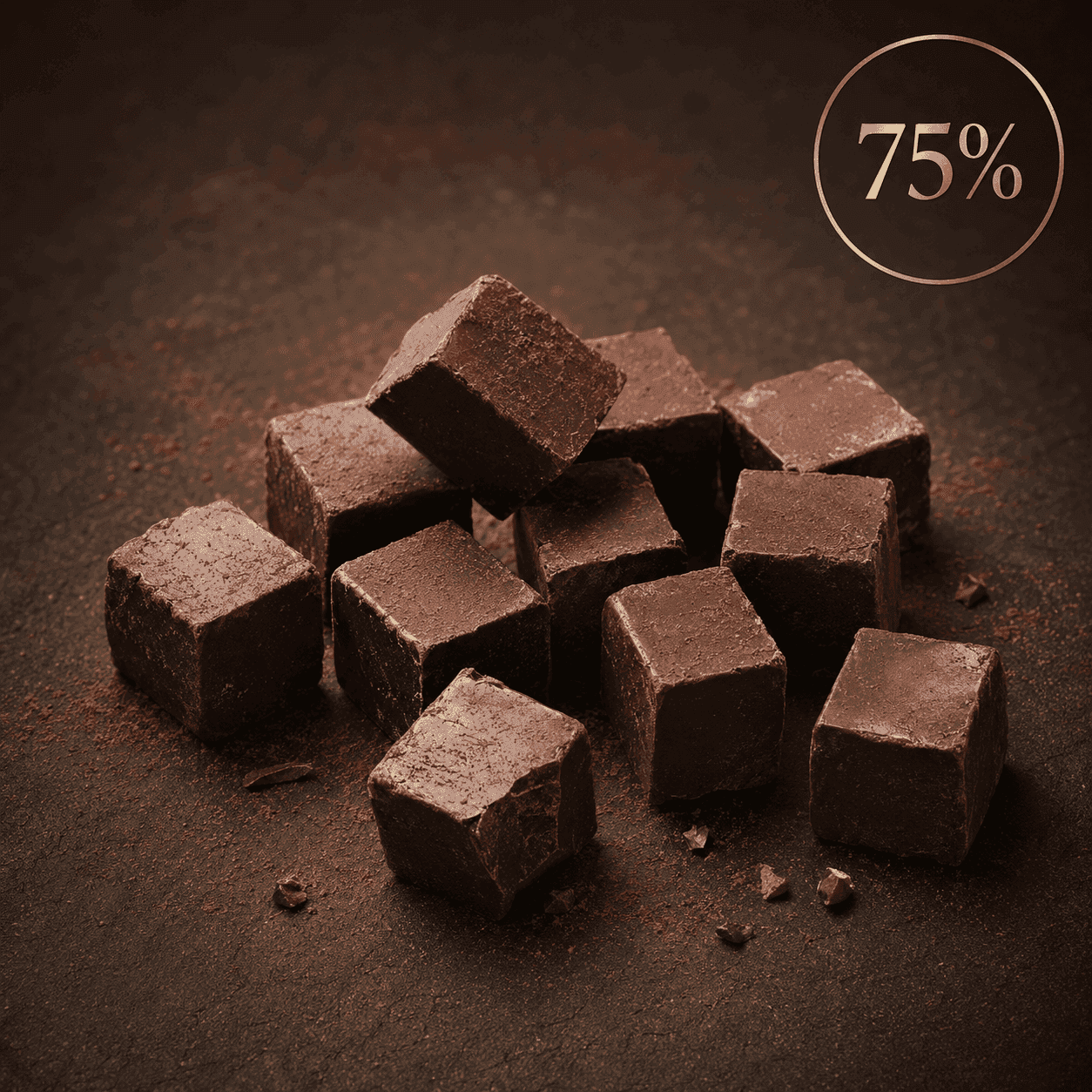 75%巧克力磚