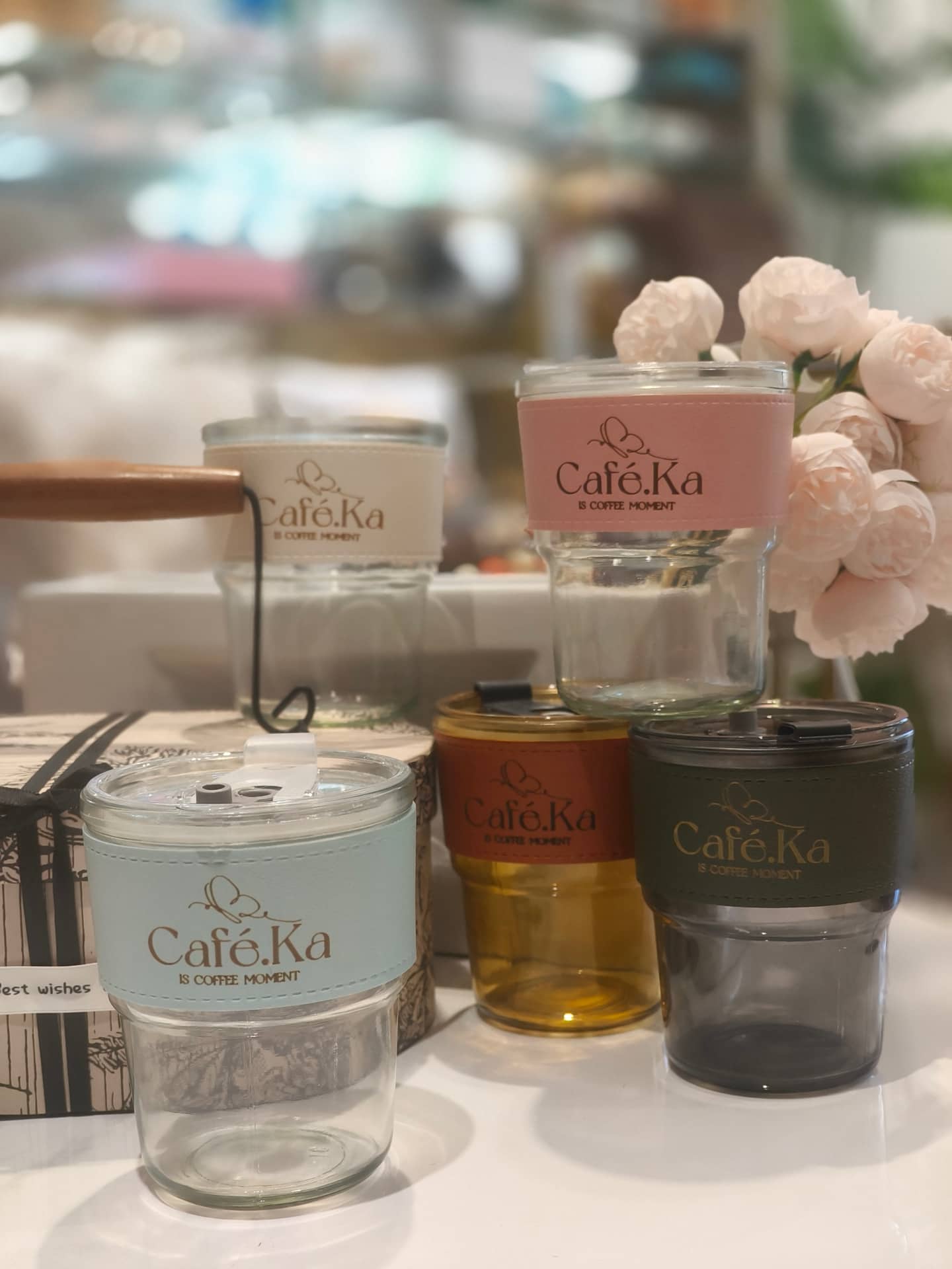 Café.Ka 玻璃咖啡隨身杯 單件
