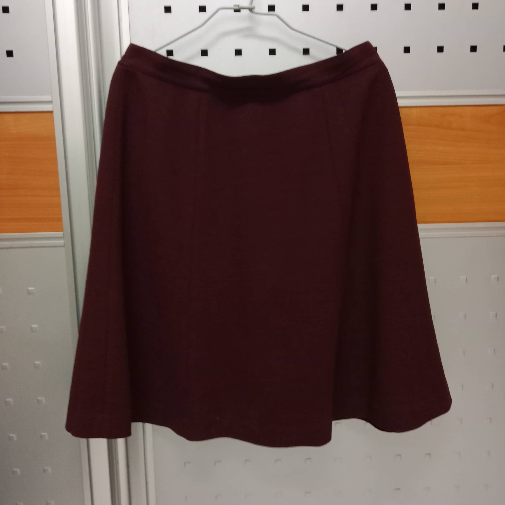 Cothilia 酒紅色A字裙 30號