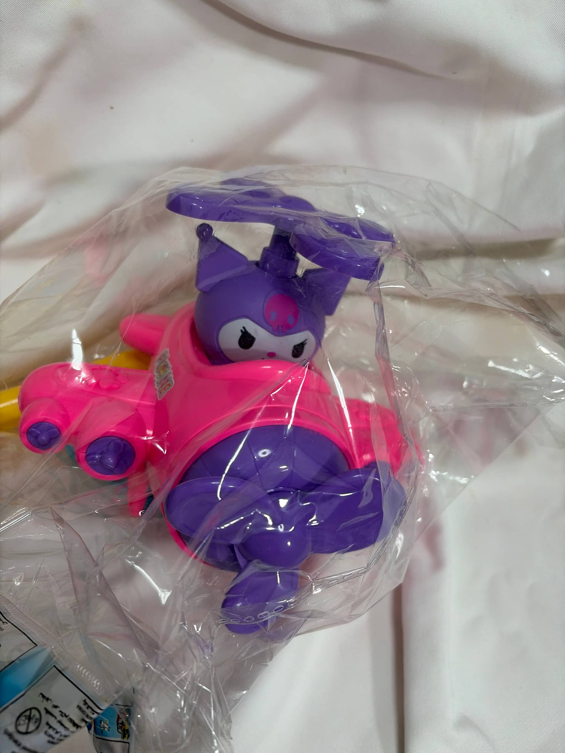 三麗鷗 Kuromi 酷洛米 飛行員造型玩具 1組