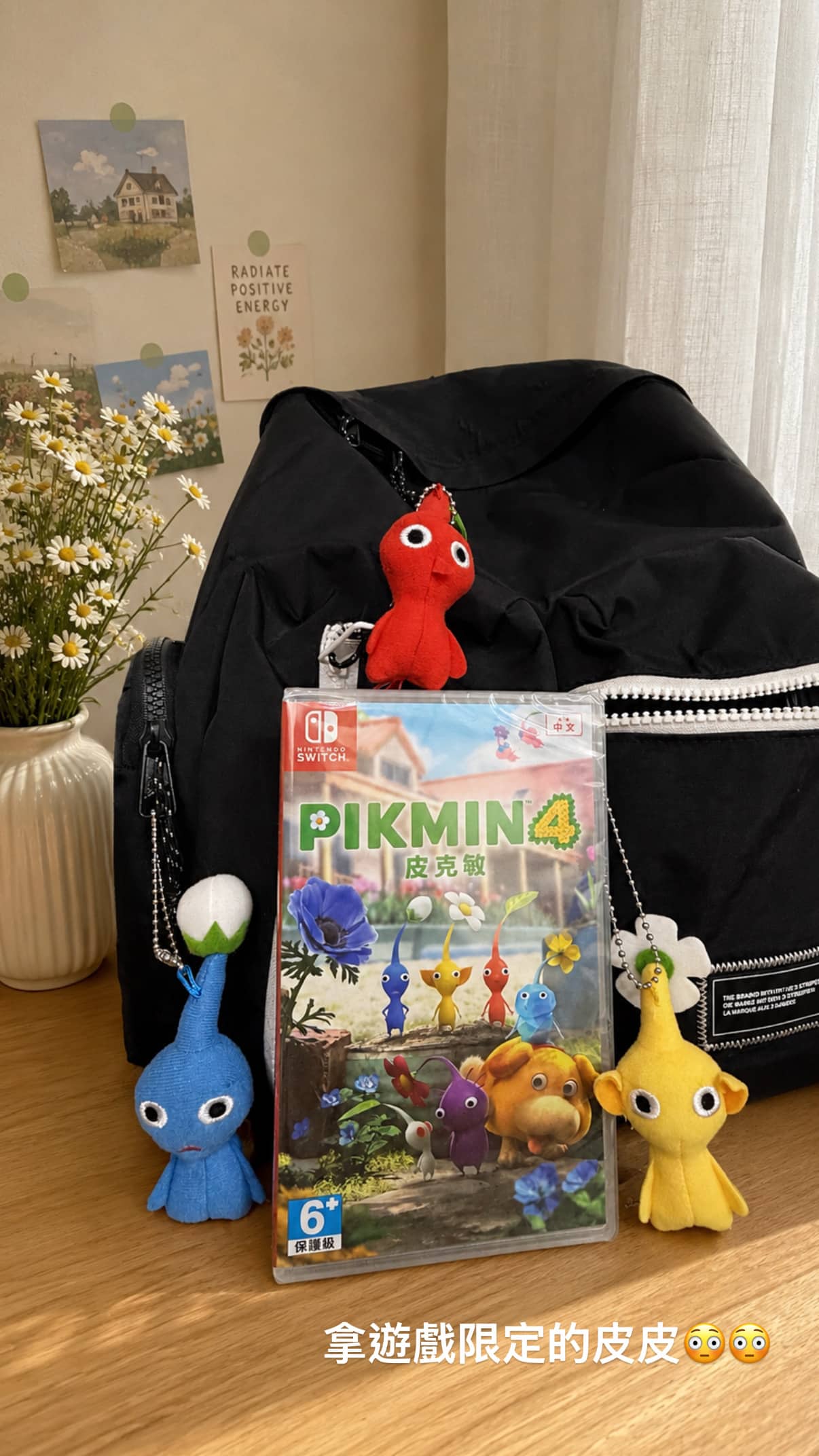任天堂 Switch 皮克敏4 不可思議生物 PIKMIN 4-2手片（不含特典）