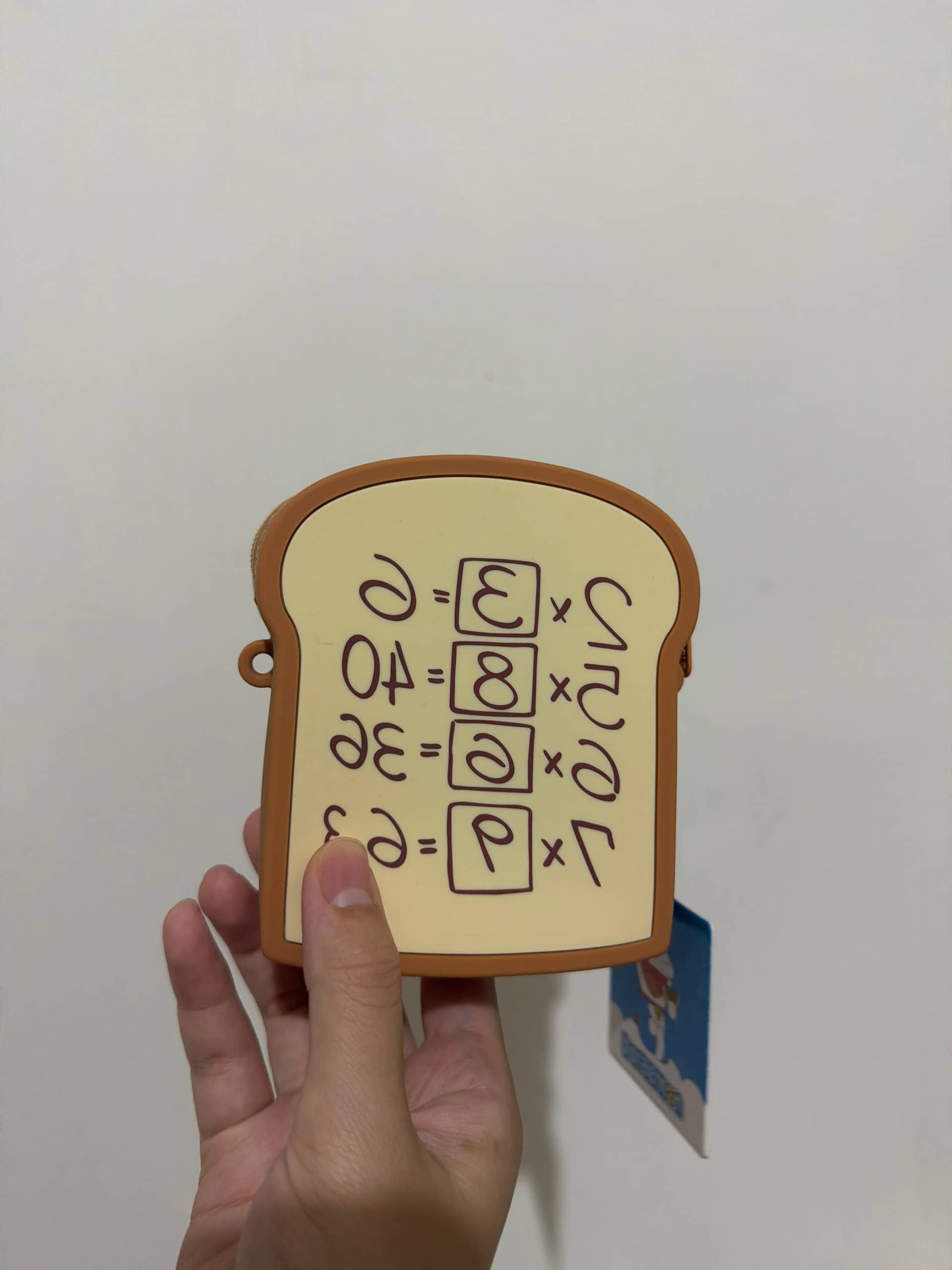 哆啦A夢 記憶吐司零錢包 1個