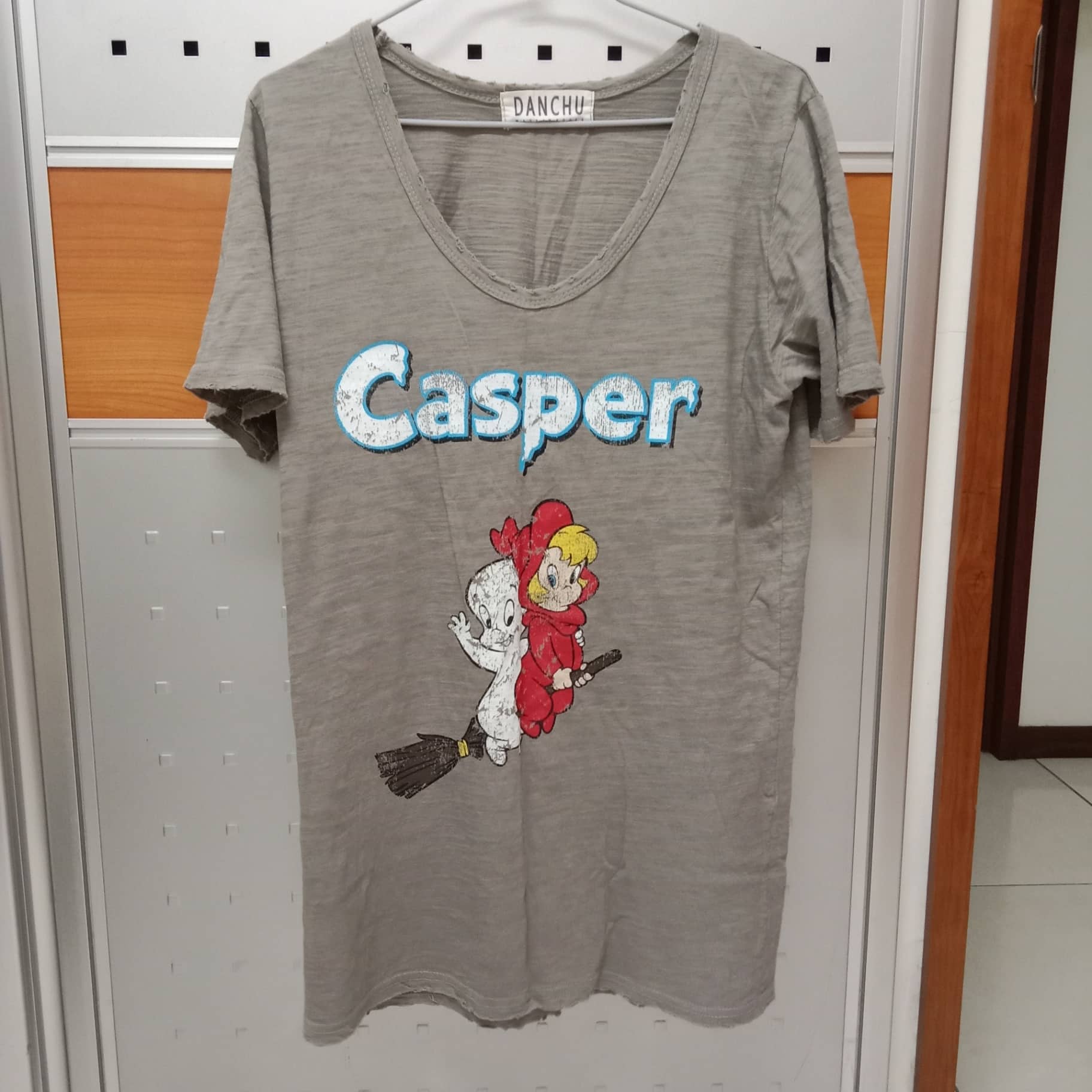 DANCHU Casper 韓製卡通印花短袖T恤 單件