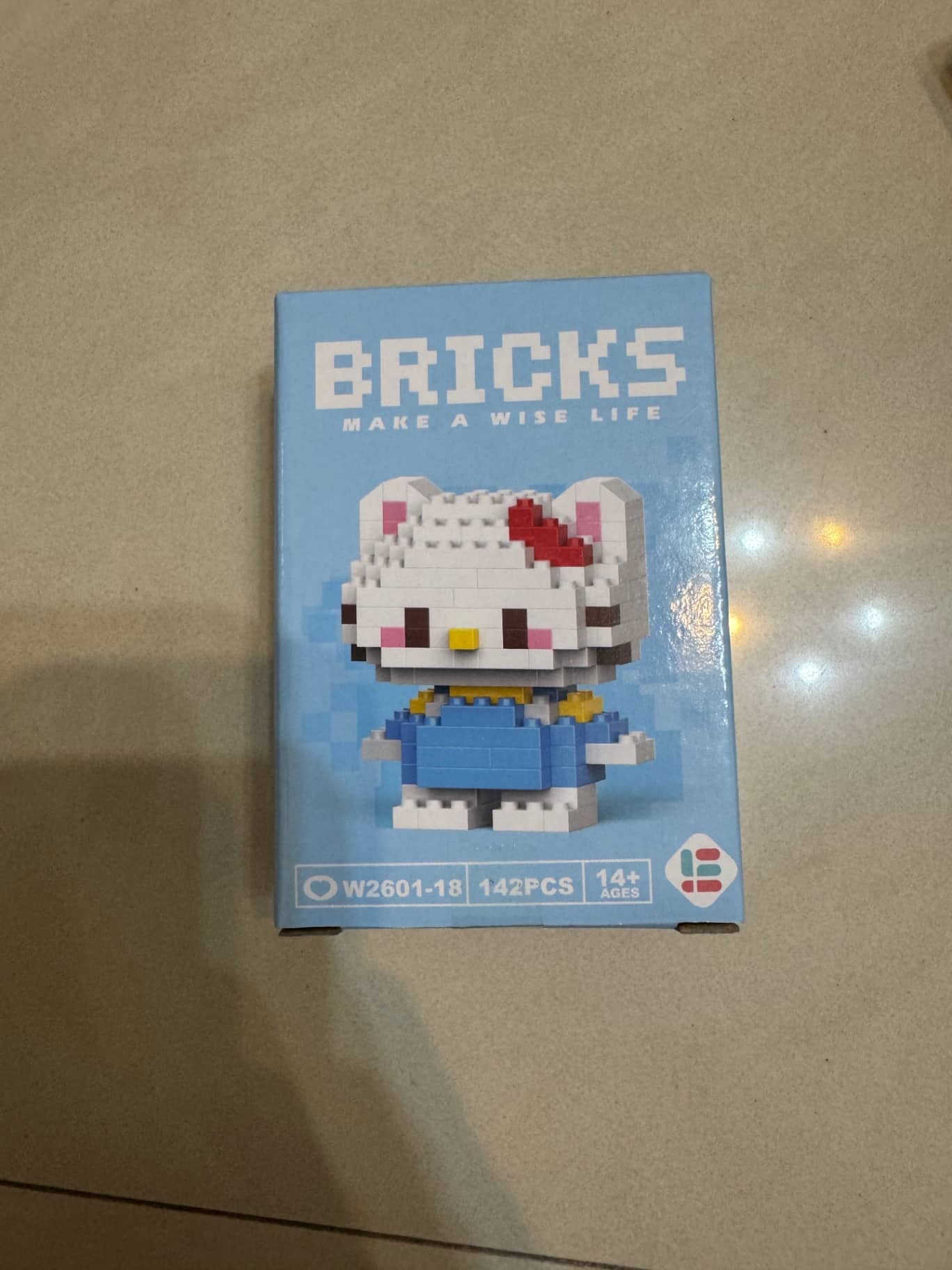 BRICKS Hello Kitty 微型積木 W2601-18 1組