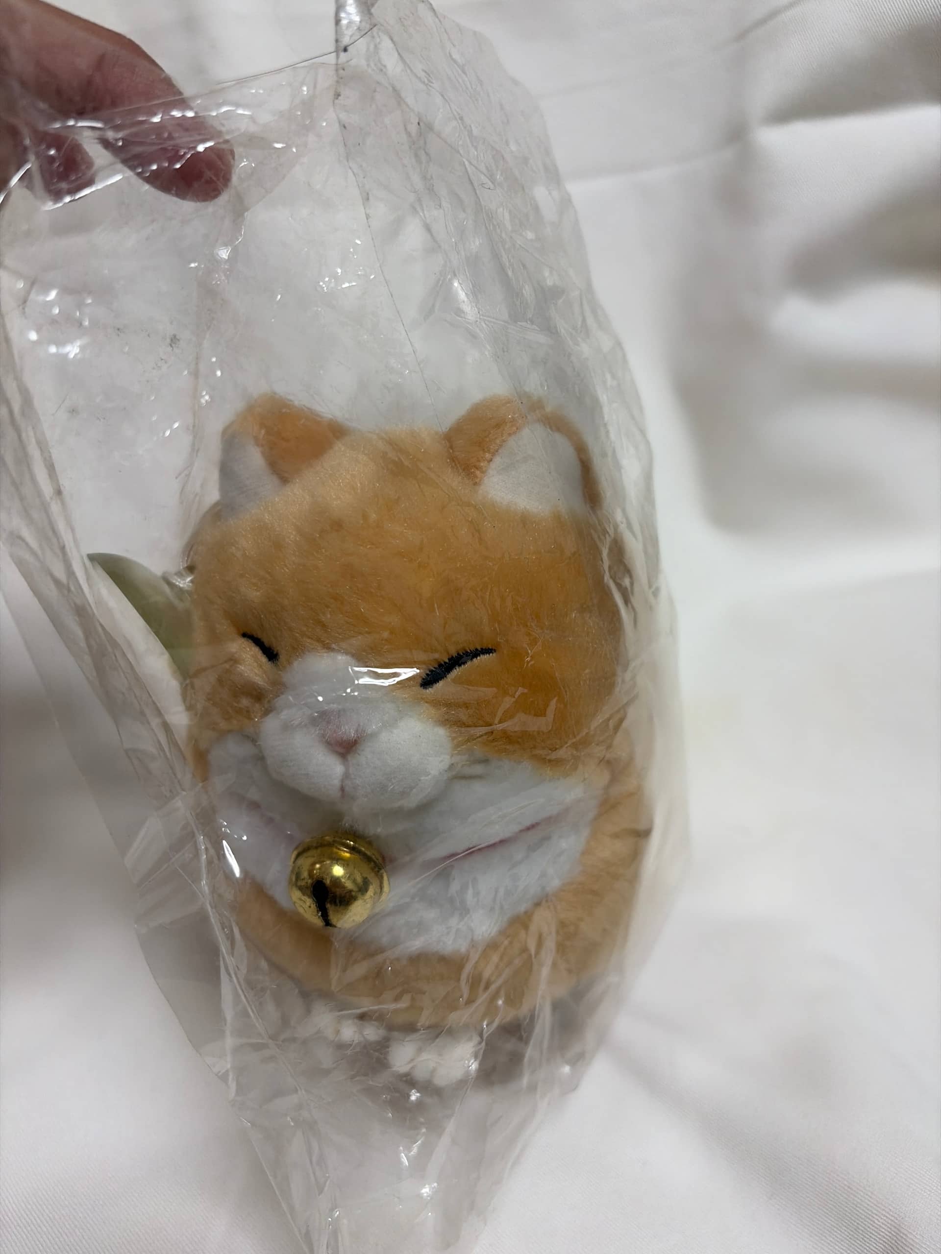 橘貓造型絨毛玩偶 1組