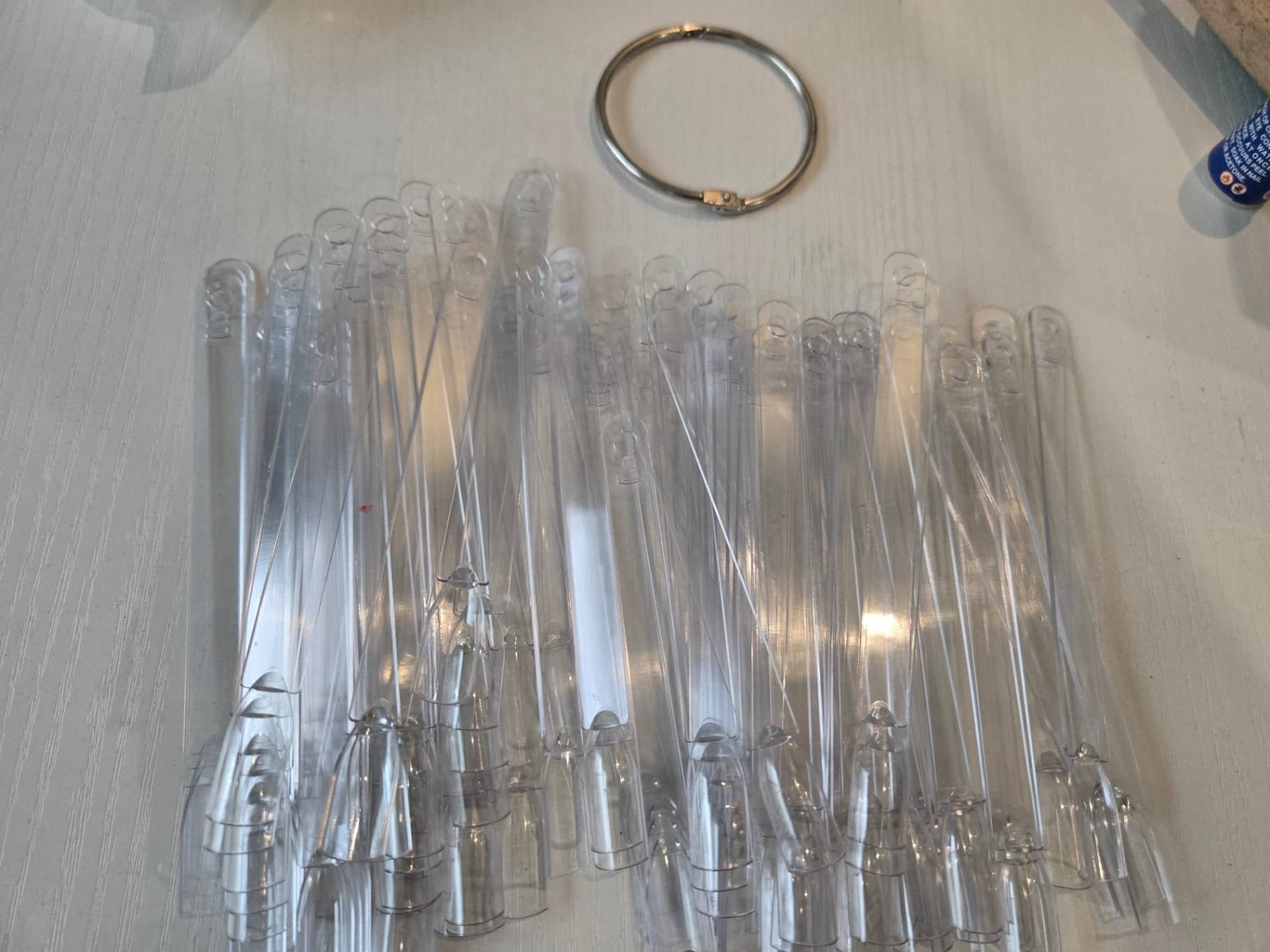美甲練習色卡扇形展示架 一組