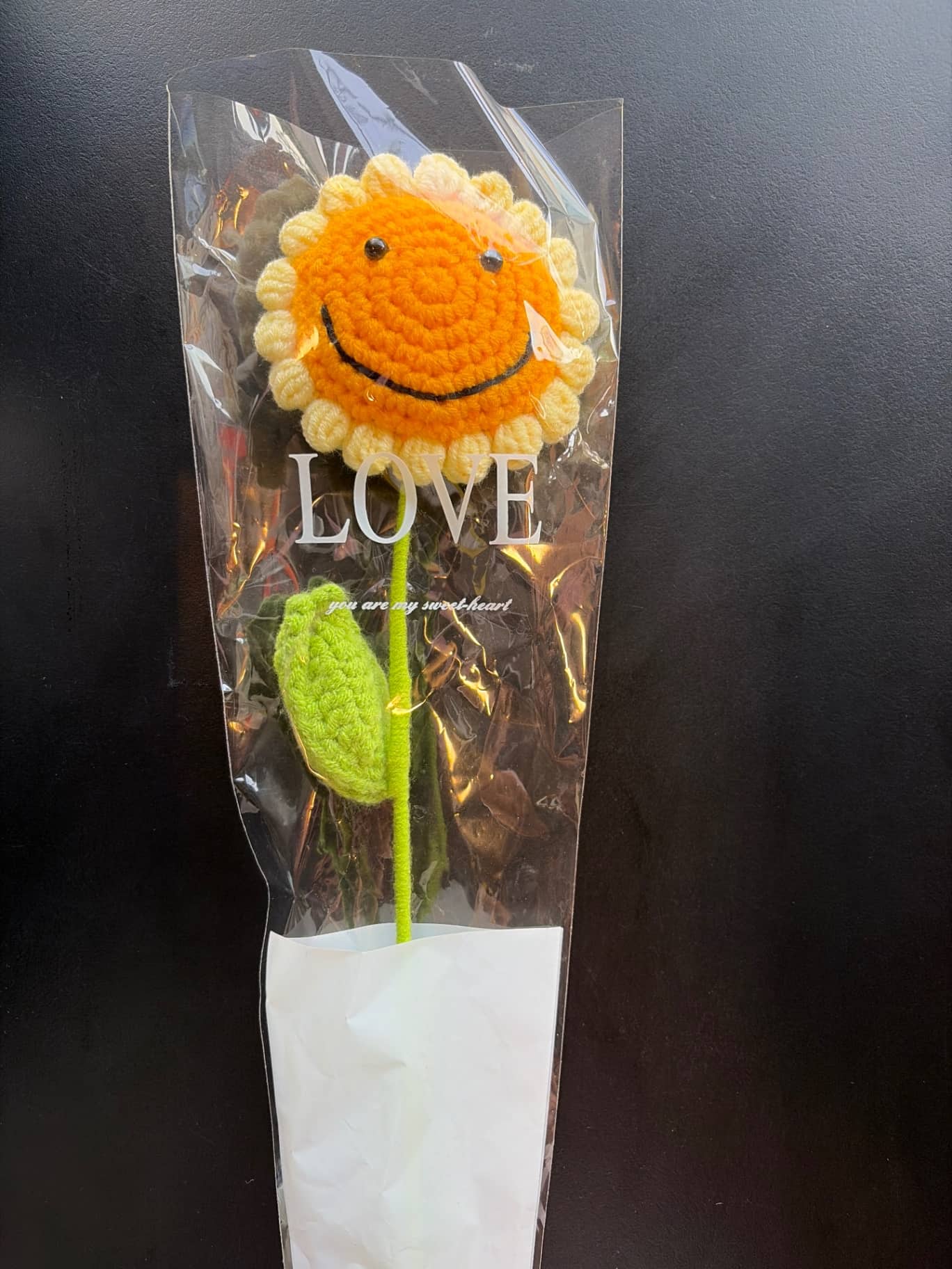 手工編織向日葵花束 單入