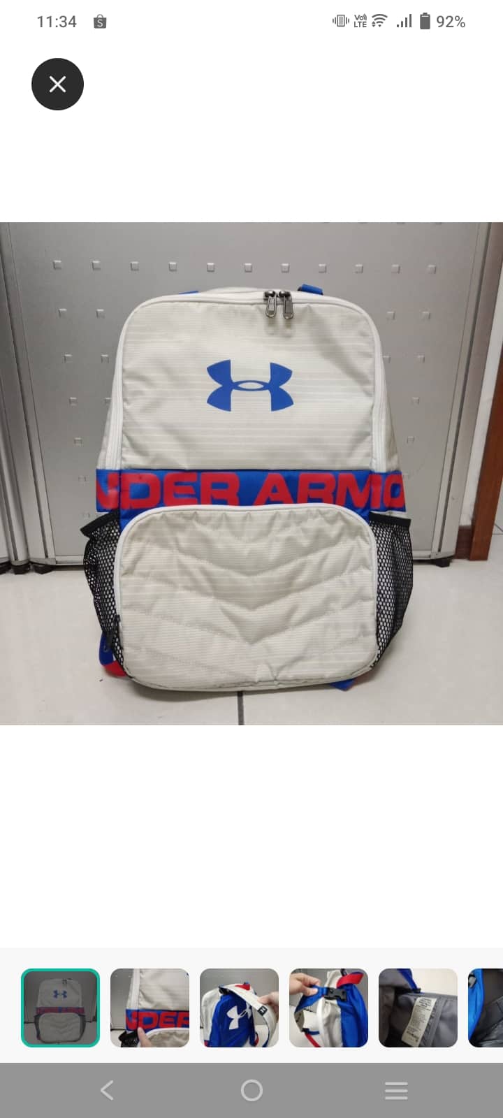 Under Armour 正反2用運動後背包