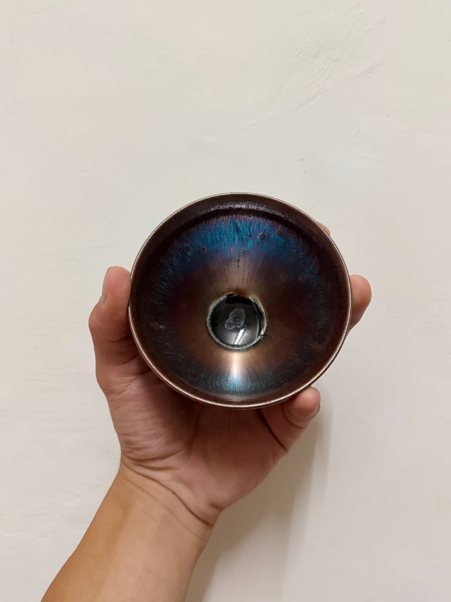 手作天目釉茶盞 單件