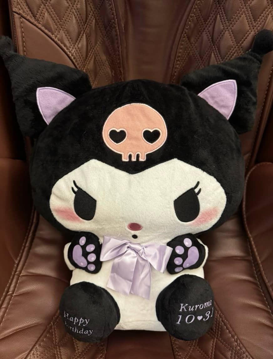 Sanrio 三麗鷗 Kuromi 酷洛米 Happy Birthday 10-31 生日紀念大玩偶