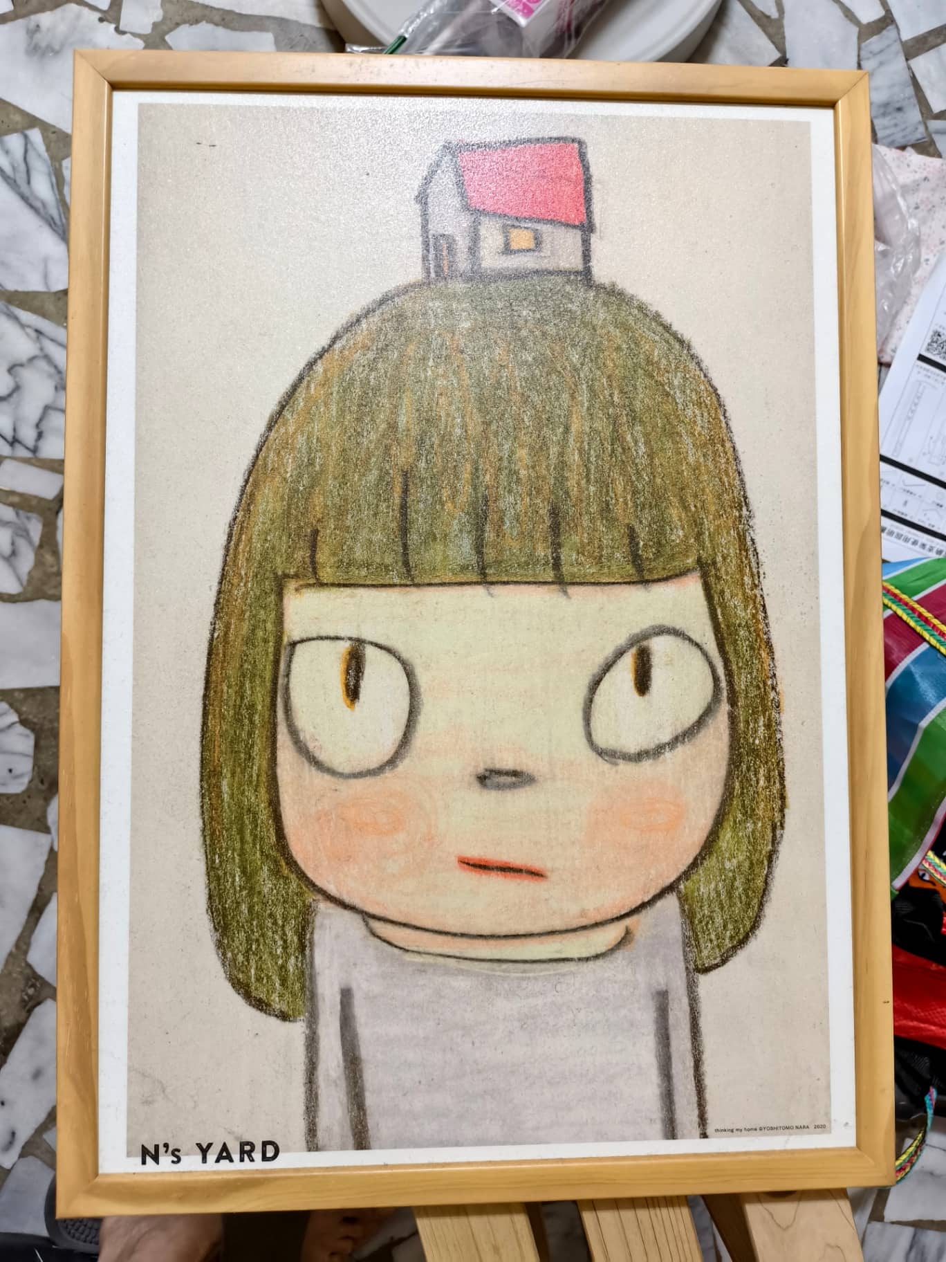 奈良美智 N's YARD 美術館限定海報 2件組