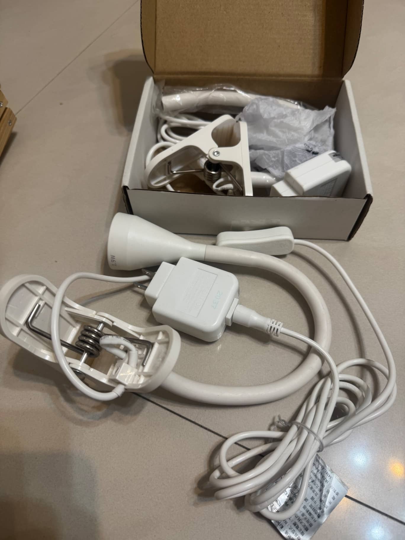IKEA JANSJÖ 夾式聚光燈 1組