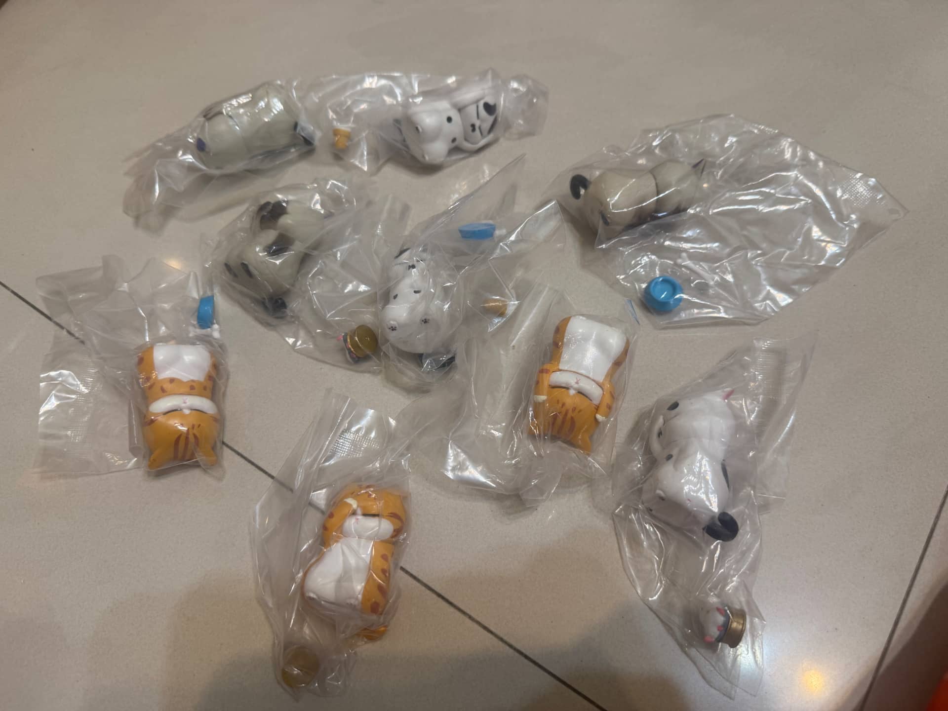 貓咪造型公仔扭蛋 9入套組
