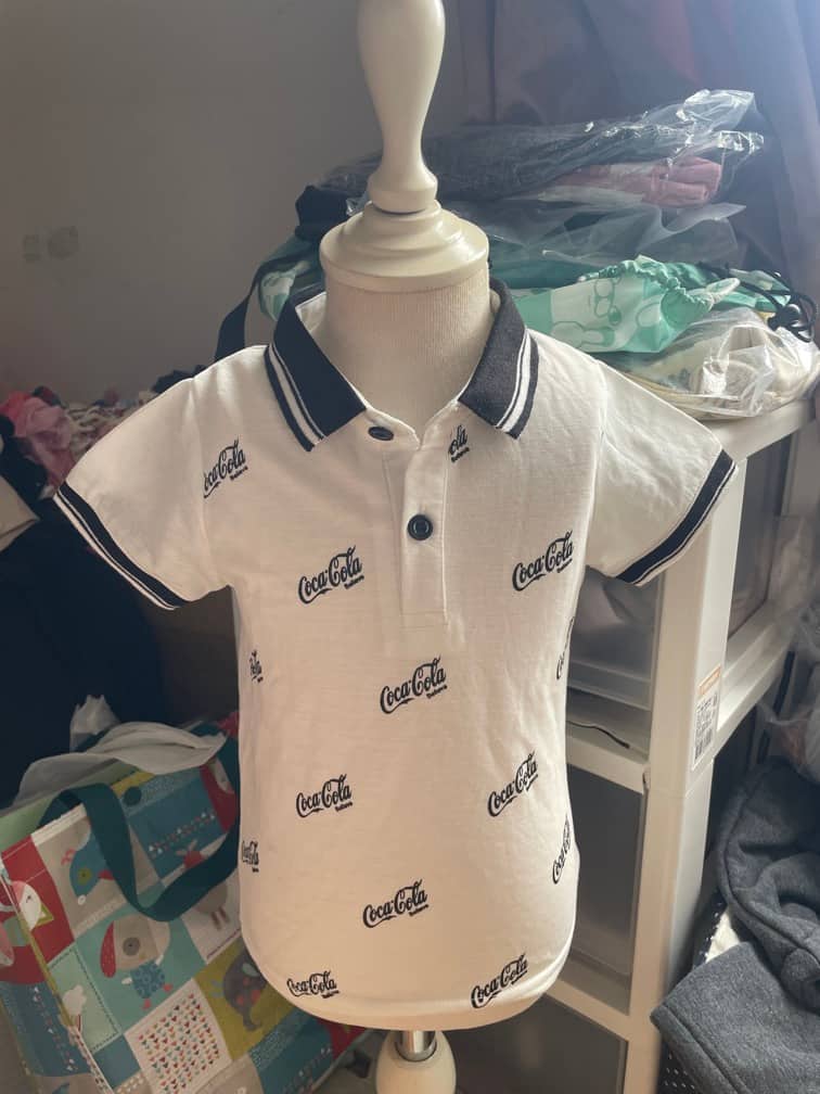 兒童短袖POLO衫