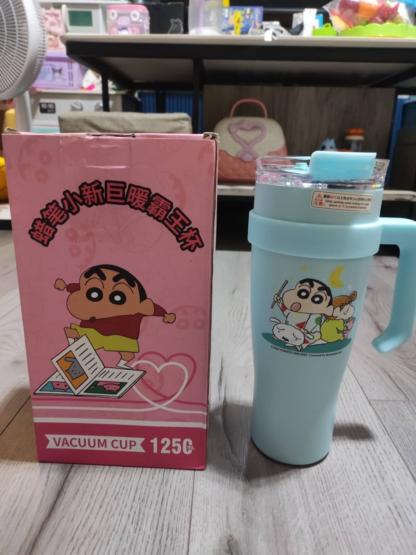 蠟筆小新 巨暖霸王杯 1250ml 1組