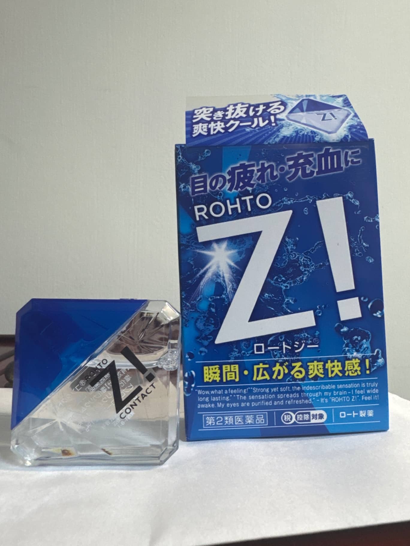 日本樂敦 ROHTO Z! 接觸隱形眼鏡專用眼藥水 12ml
