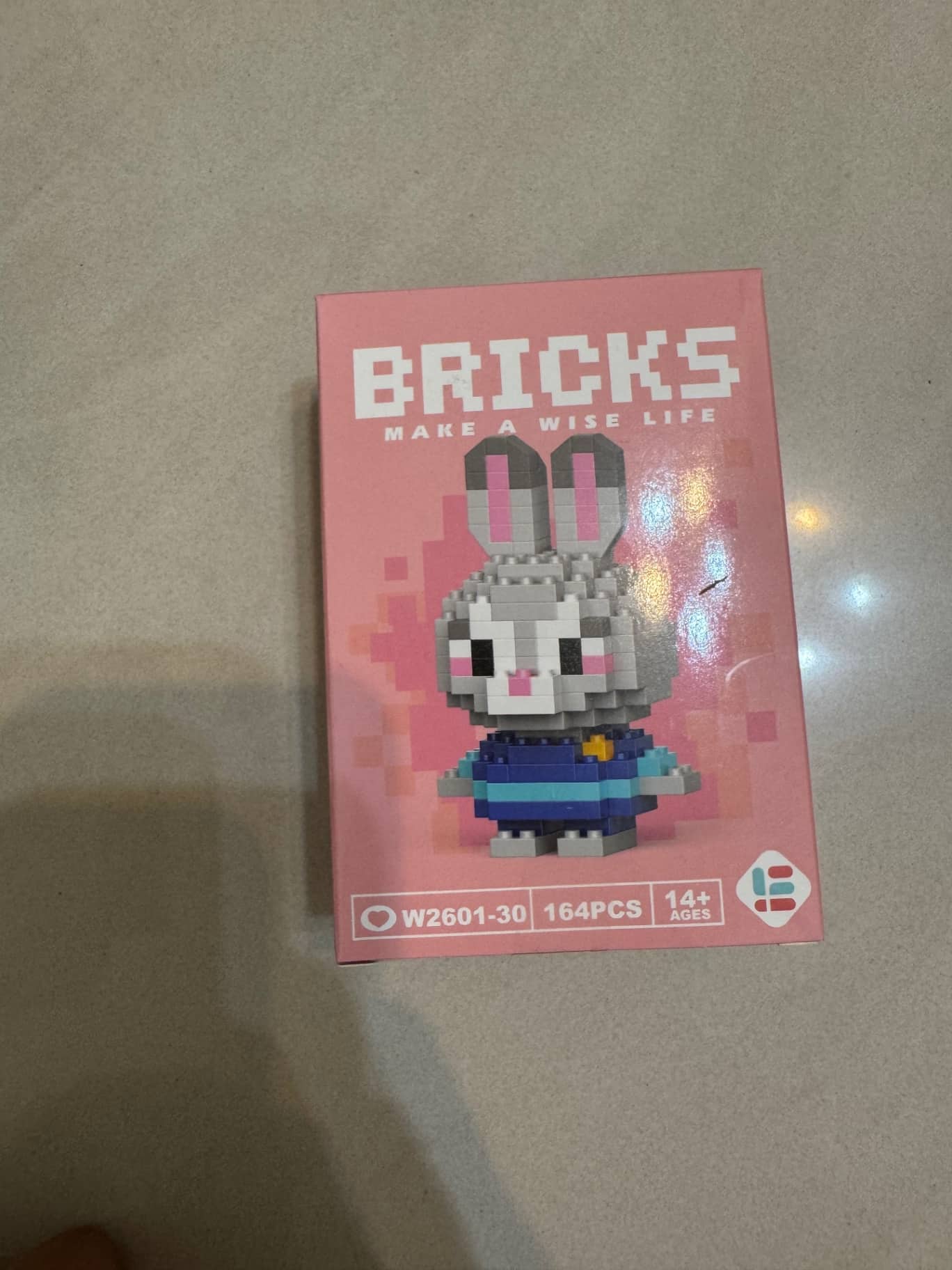 BRICKS 瘋狂動物城 朱迪警官積木 W2601-30 1組