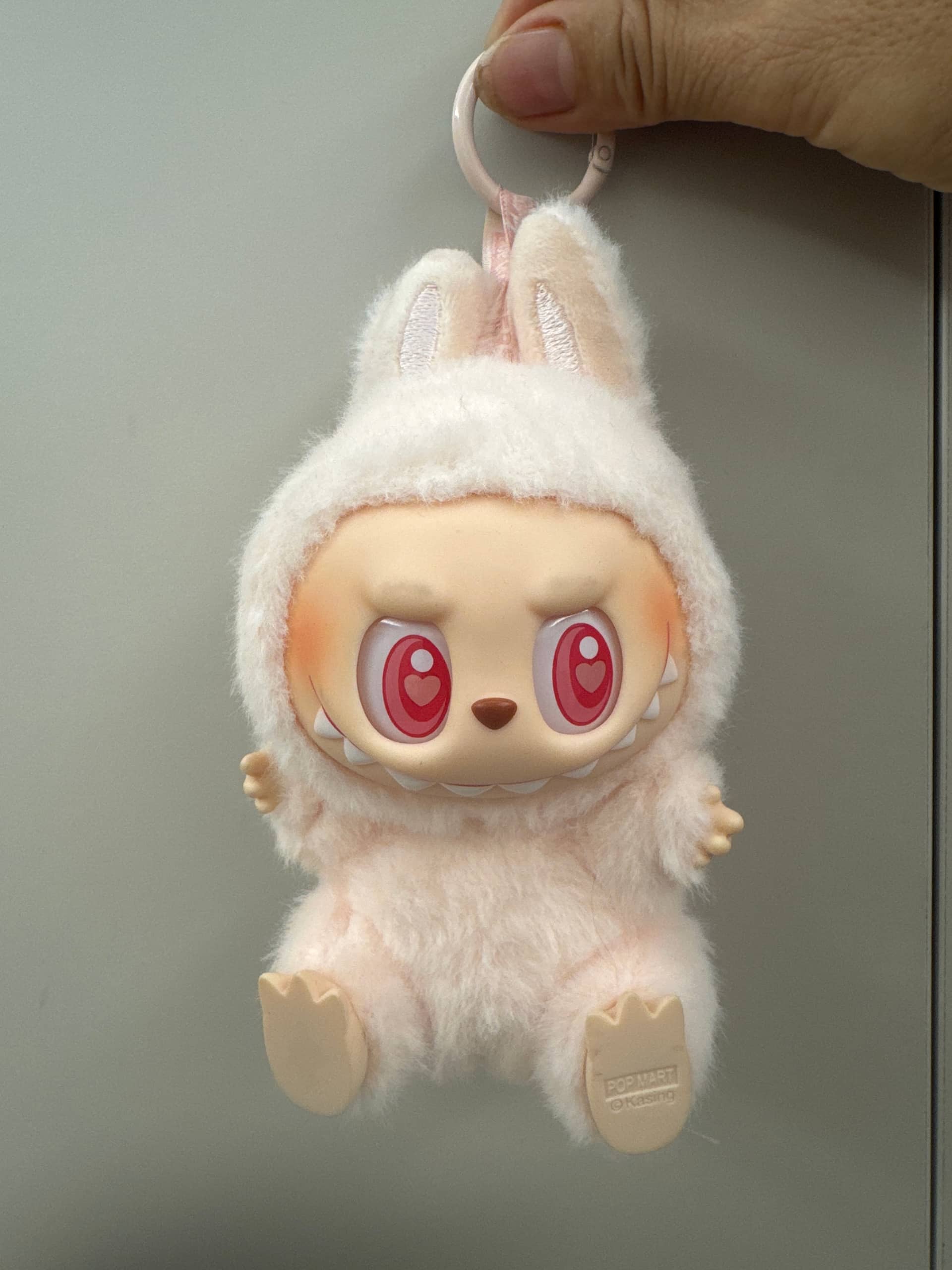 泡泡瑪特 POP MART Labubu 絨毛掛件 1組